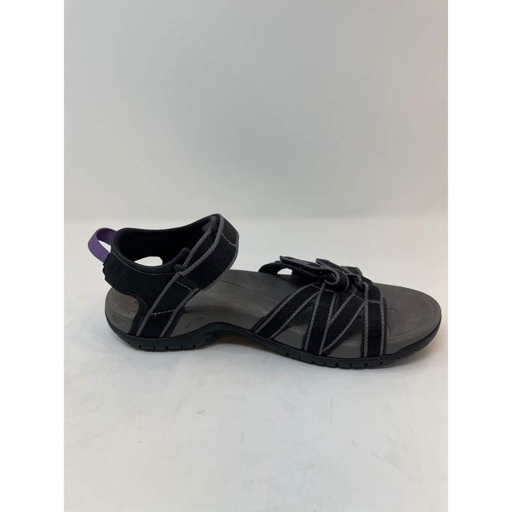 Teva Tirra Sandals Womens 9 Grey Purple Excellent Strappy Hiking Sport Water - Picture 7 of 10